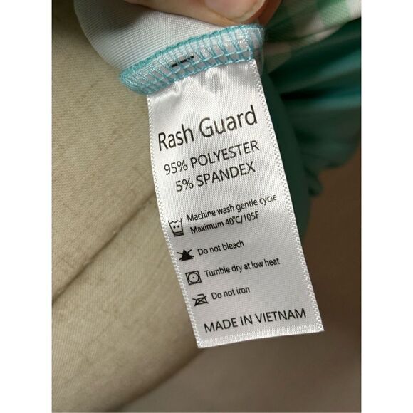 Summer Splashin' with Style! NWT Laya & Linc 3T Rashguard |Embroiderd "J" - Picture 5 of 5